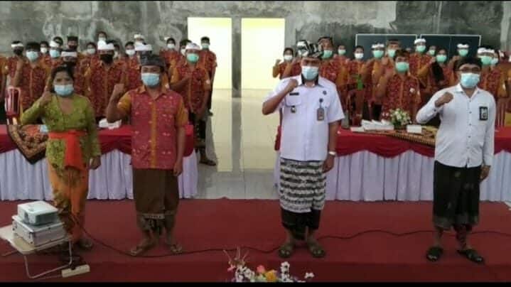 Sosialisasi Pencegahan dan Penanggulangan Bahaya Narkoba di Aula Pasraman Astika Dharma, Kec. Rendang Sosialisasi Pencegahan dan Penanggulangan Bahaya Narkoba di Aula Pasraman Astika Dharma, Kec. Rendang
