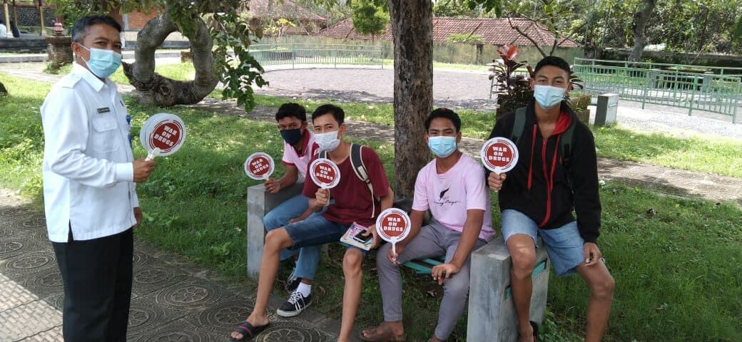 Sosialisasi P4GN pada anak remaja di Taman Kota Candra Buana Amlapura Sosialisasi P4GN pada anak remaja di Taman Kota Candra Buana Amlapura