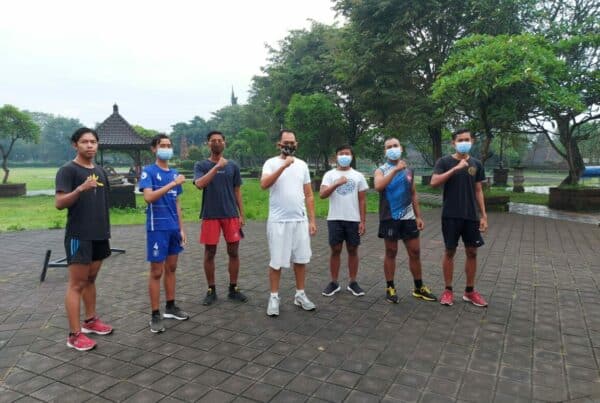 KIE P4GN dan ajakan “WarOnDrugs” di Taman Kota Amlapura