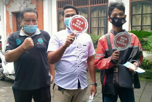 KIE P4GN secara tatap muka di Kantor BNNK Karangasem
