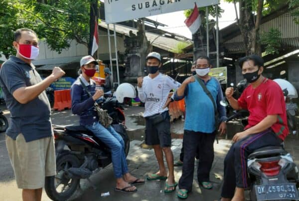 Sosialisasi Bahaya Narkoba di Pasar Subagan Amlapura