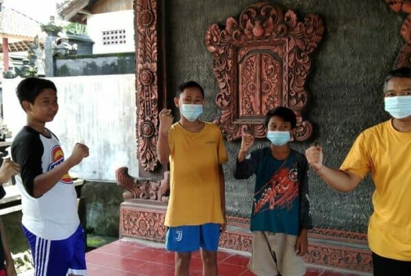 Edukasi P4GN kepada anak-anak remaja di Jalan Sultan Agung Amlapura