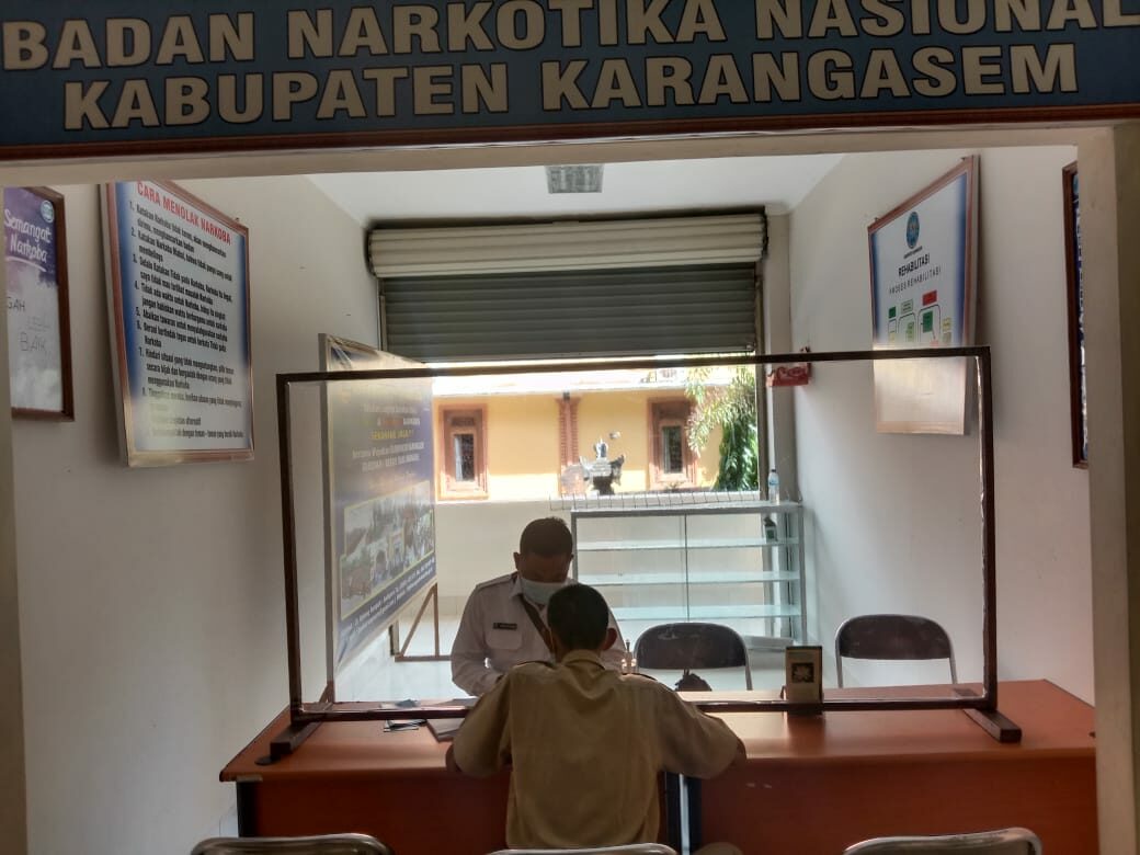 Pelayanan Prima BNN Kabupaten Karangasem di Mall Pelayanan Publik Pemerintah Kabupaten Karangasem