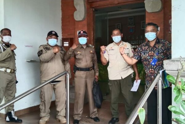 Kampanye Semangat War On Drugs di Kantor Satpol PP Kab. Karangasem