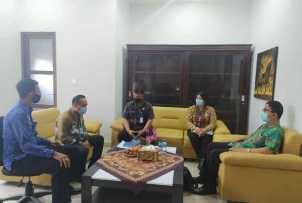 Koordinasi dalam rangka sinergitas penguatan P4GN di Ruang Bapas Kelas II Kab. Karangasem
