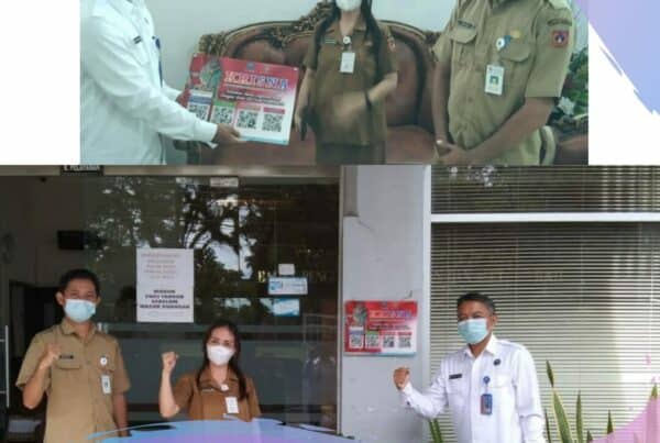 Pemasangan media informasi luar ruangan berupa Aklirik "KRISNA" di Kantor BPKAD Kab. Karangasem Pemasangan media informasi luar ruangan berupa Aklirik “KRISNA” di Kantor BPKAD Kab. Karangasem