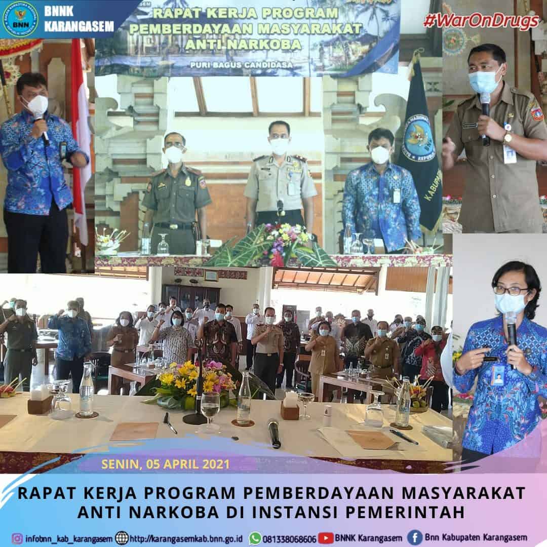 Rapat Kerja Program Pemberdayaan Masyarakat Anti Narkoba di Instansi Pemerintah Rapat Kerja Program Pemberdayaan Masyarakat Anti Narkoba di Instansi Pemerintah