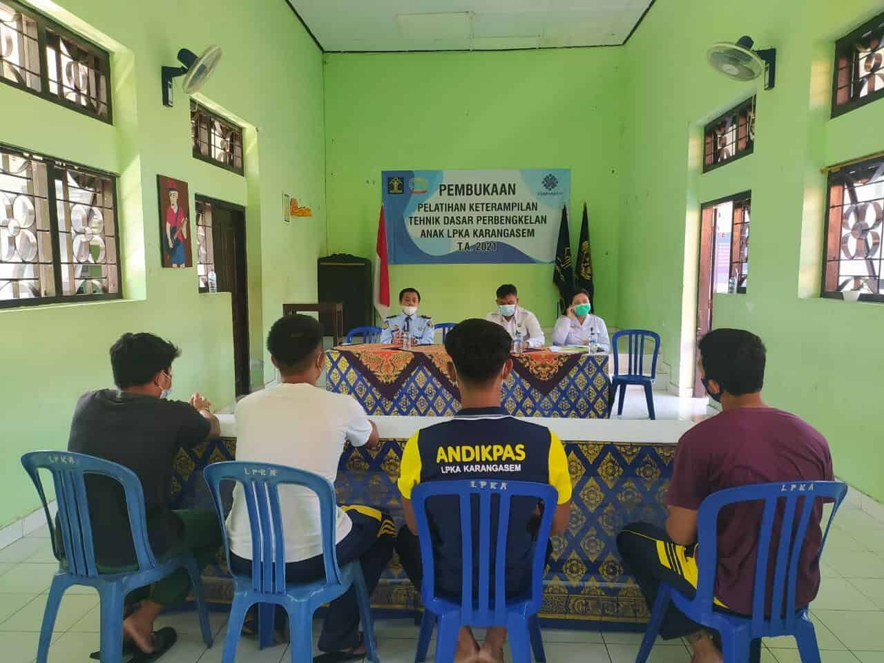 Pelaksanaan Skrining Intervensi Lapangan di Lapas Anak Kelas II Karangasem Pelaksanaan Skrining Intervensi Lapangan di Lapas Anak Kelas II Karangasem