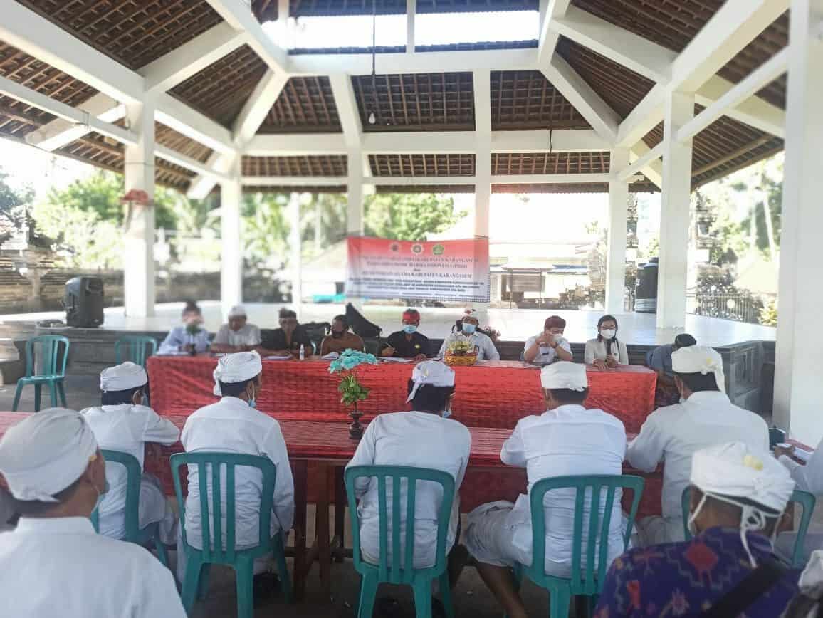 Temu Wirasa Sekaligus Sosialisasi P4GN di Desa Adat Toh Jiwa Kec. Sidemen Temu Wirasa Sekaligus Sosialisasi P4GN di Desa Adat Toh Jiwa Kec. Sidemen