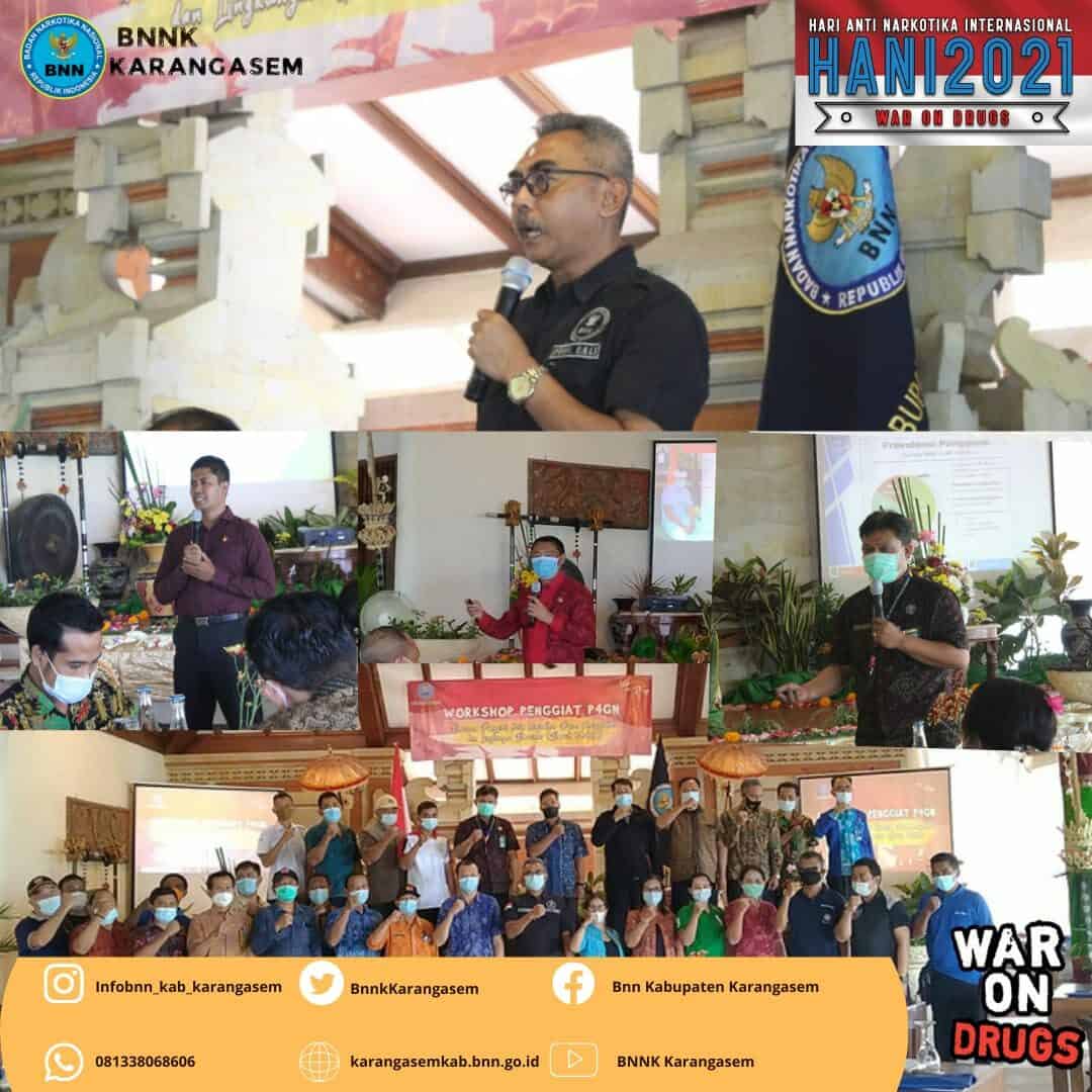 Workshop Penggiat Anti Narkoba di Instansi Pemerintah