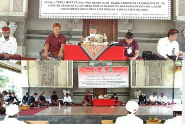 Temu Wirasa Sekaligus Sosialisasi P4GN di Desa Adat Sukahet, Kec.Sidemen