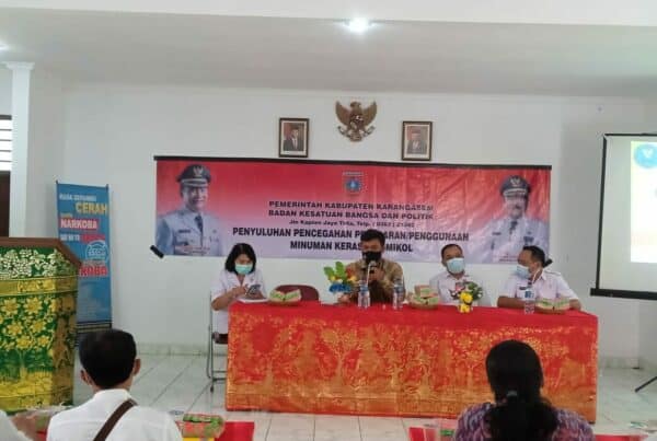 Sosialisasi terkait Strategi Penanggulangan Penyalahgunaan Narkoba P4GN