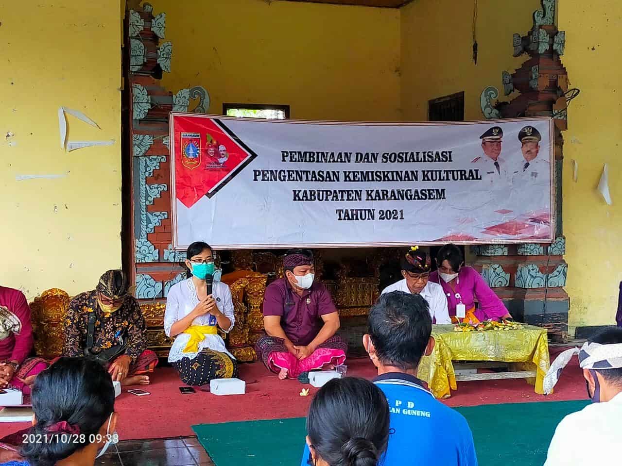 Sosialisasi Bahaya Narkoba dan Permasalahannya di Desa Adat Sangkan Gunung