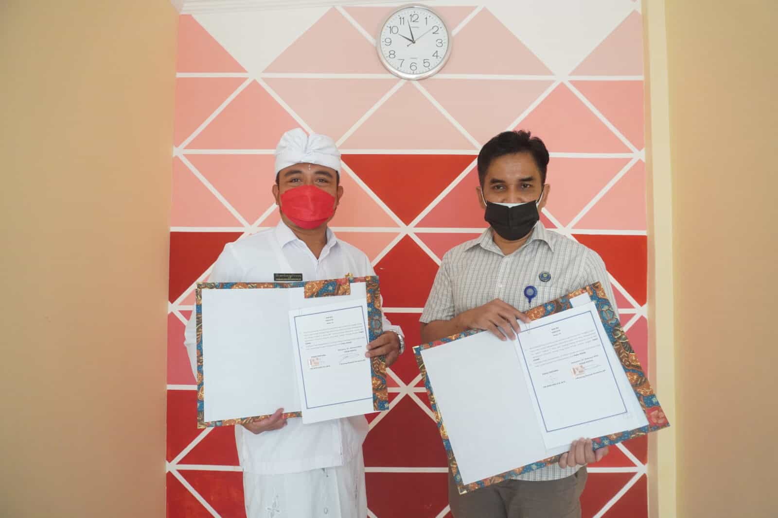 SINERGI DENGAN BUMD PERUMDA KARANGASEM DUKUNG P4GN SINERGI DENGAN BUMD