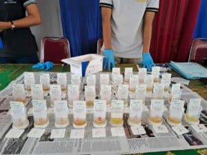 PEMBERDAYAAN MASYARAKAT ANTI NARKOBA MELALUI TEST URINE DI INSTANSI PEMERINTAH DESA NONGAN PEMBERDAYAAN MASYARAKAT ANTI NARKOBA MELALUI TEST URINE DI INSTANSI PEMERINTAH DESA NONGAN