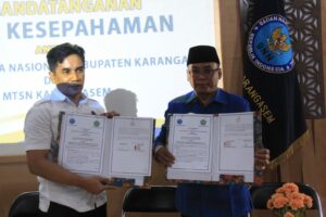 PENANDATANGANAN NOTA KESEPAHAMAN P4GN BNNK KARANGASEM DENGAN MTSn KARANGASEM PENANDATANGANAN NOTA KESEPAHAMAN P4GN BNNK KARANGASEM DENGAN MTSn KARANGASEM