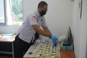 SOSIALISASI P4GN & TES URINE PERSONEL STASIUN BAKAMLA BALI