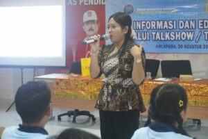INFORMASI DAN EDUKASI MELALUI TALKSHOW/ TATAP MUKA INFORMASI DAN EDUKASI MELALUI TALKSHOW/ TATAP MUKA