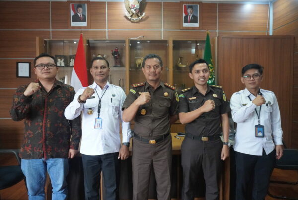 AUDIENSI KEPALA BNNK KARANGASEM BERSAMA KEPALA KEJARI KARANGASEM
