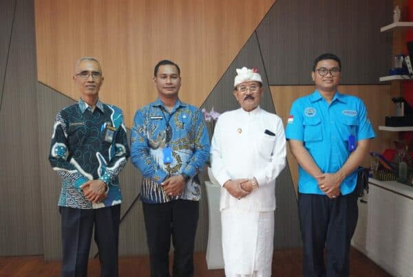 AUDIENSI KEPALA BNNK KARANGASEM DENGAN PLT BUPATI KARANGASEM