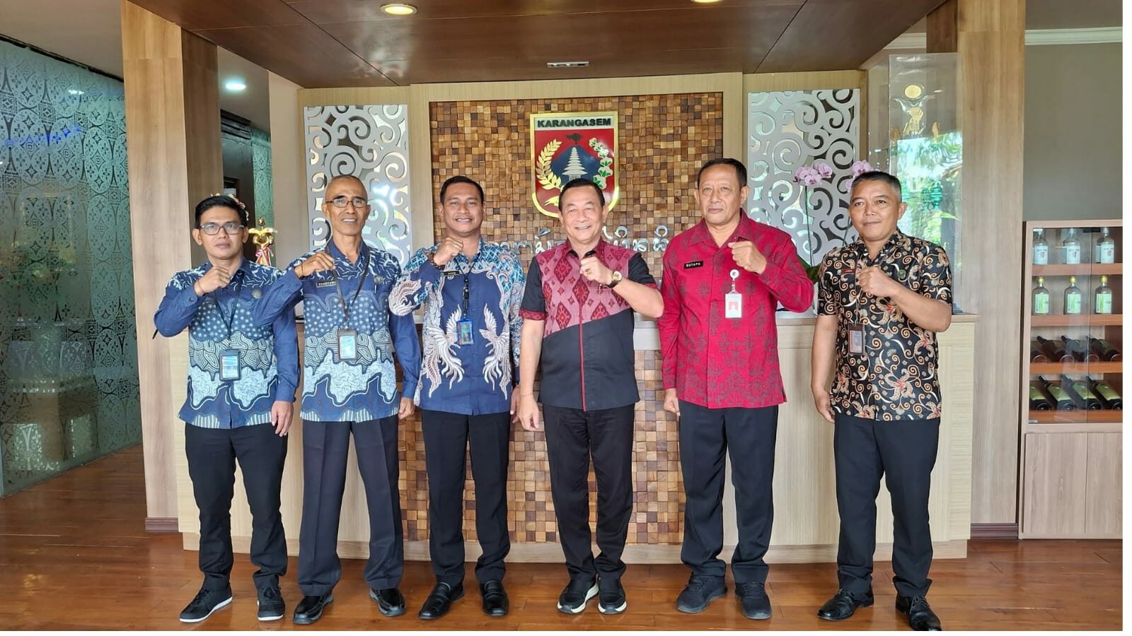 AUDIENSI BERSAMA BUPATI KARANGASEM AUDIENSI BERSAMA BUPATI KARANGASEM
