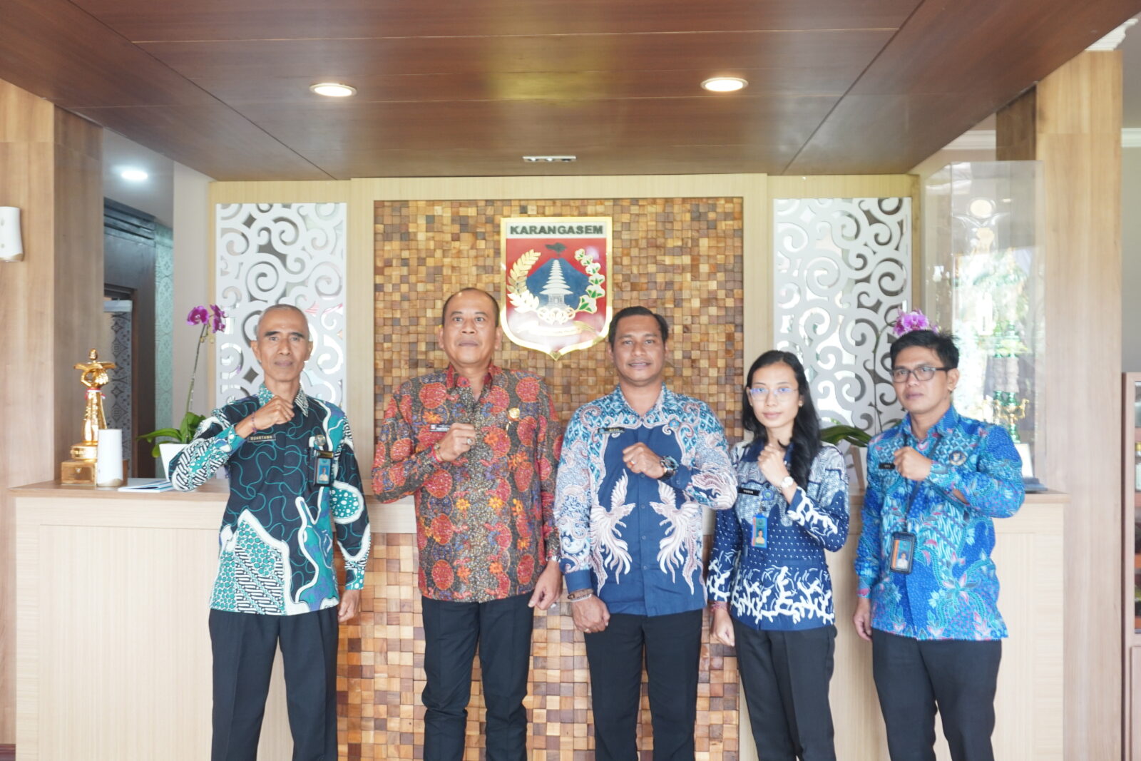 AUDIENSI BERSAMA BUPATI KARANGASEM AUDIENSI BERSAMA BUPATI KARANGASEM