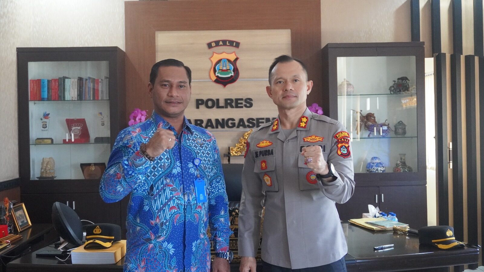 AUDIENSI BERSAMA KAPOLRES KARANGASEM AUDIENSI BERSAMA KAPOLRES KARANGASEM